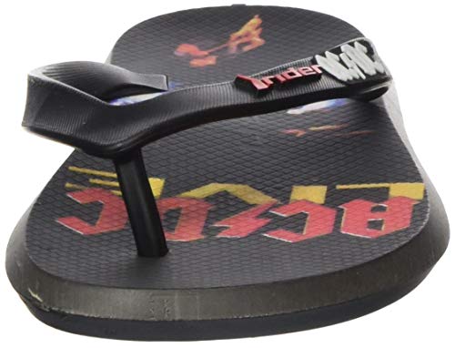 Rider ACDC Thong Ad, Chanclas Unisex Adulto, Color: Negro y Rojo 9335 0, 45/46 EU
