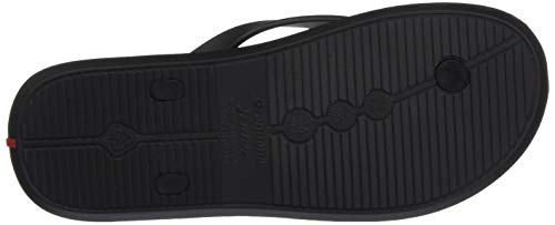 Rider ACDC Thong Ad, Chanclas Unisex Adulto, Color: Negro y Rojo 9335 0, 45/46 EU