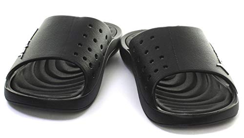 Rider Bay 21 Chanclas Hombre, Negro, 45 EU