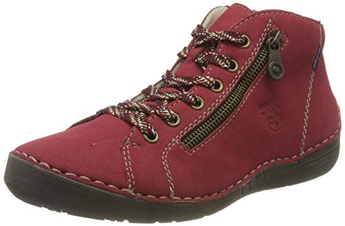 Rieker 52549, Botas de Moda Mujer, Rojo 36, 38 EU