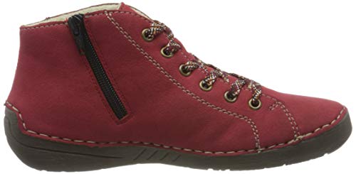 Rieker 52549, Botas de Moda Mujer, Rojo 36, 39 EU