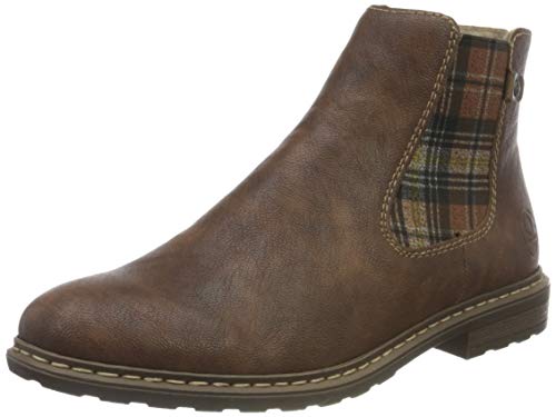 Rieker 71082, Botas Estilo Chelsea Mujer, Marrón 25, 41 EU