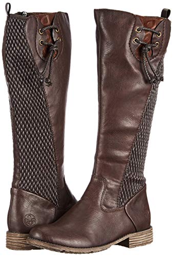 Rieker Herbst/Winter, Botas Altas Mujer, Marrón (Havanna/Brown/Moro/25 25), 38 EU