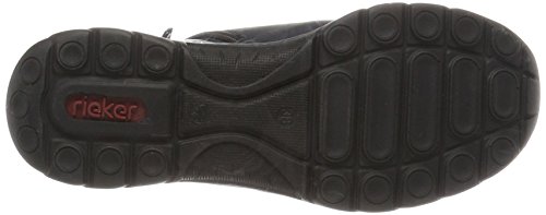 Rieker L3245, Zapatillas Altas Mujer, Azul (Pazifik/Navy/Schwarz/Pazifik/Marine/Navy), 37 EU