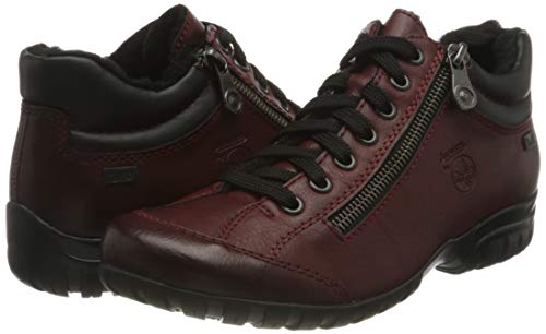 Rieker L4613, Botas de Moda Mujer, Rojo 35, 41 EU