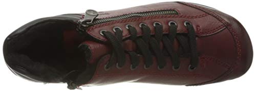 Rieker L4613, Botas de Moda Mujer, Rojo 35, 41 EU