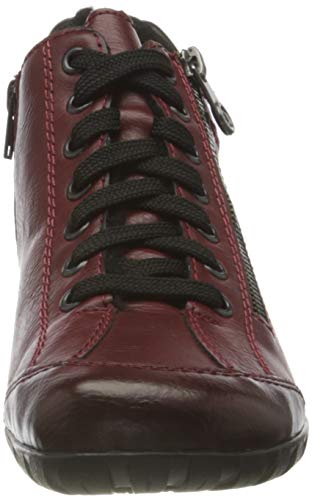 Rieker L4613, Botas de Moda Mujer, Rojo 35, 41 EU