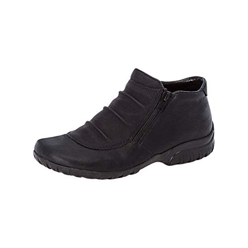Rieker L4691, Zapatillas Altas Mujer, Negro, 36
