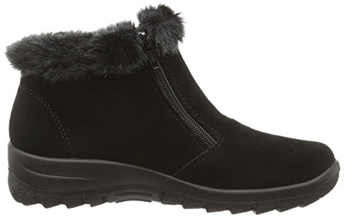 Rieker L7163-00, Zapatillas de Estar por casa Mujer, Negro-Negro, 36 EU