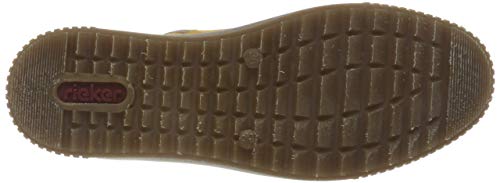 Rieker M6411, Botas de Moda Mujer, Amarillo 69, 36 EU