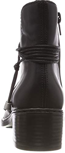 Rieker Mujer Botines 77658, señora, Botas,Bota,Botines,Botas de Tobillo de Las Mujeres,Bootie,Cremallera,Schwarz,38 EU / 5 UK