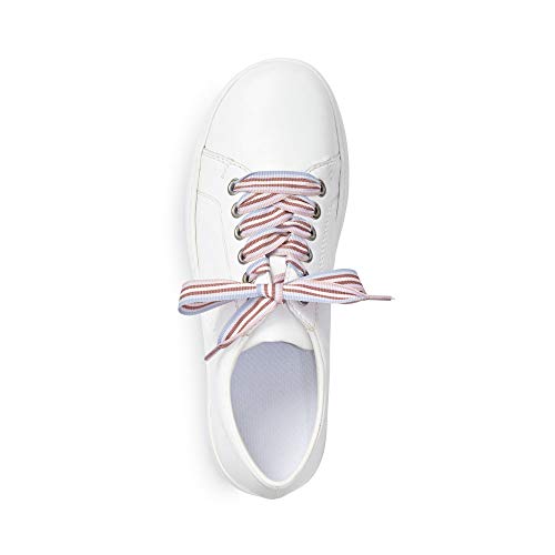 Rieker Mujer Zapatos de Cordones L2710, señora Calzado Deportivo,Calzado,Calzado de Exterior,Deportivo,Ocio,hartweiss,37 EU / 4 UK