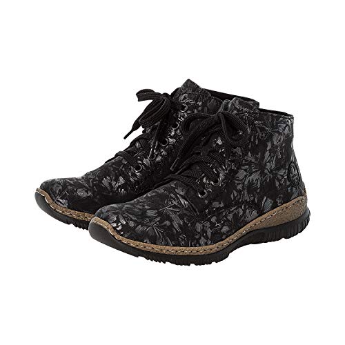 Rieker N3241, Botas de Moda Mujer, Negro 90, 38 EU