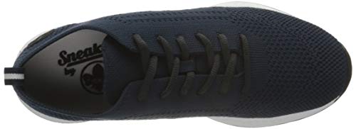 Rieker N56K5, Zapatillas Mujer, Azul, 38 EU