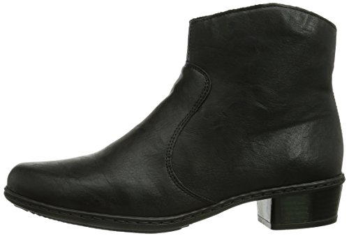 Rieker Y0761, Botines Mujer, Negro (schwarz/00), 39 EU