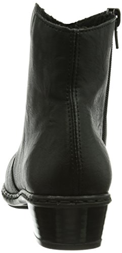 Rieker Y0761, Botines Mujer, Negro (schwarz/00), 39 EU