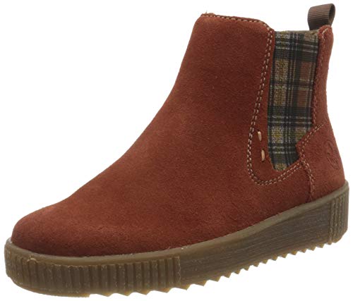 Rieker Y6473, Botas Estilo Chelsea Mujer, Rojo 38, 43 EU