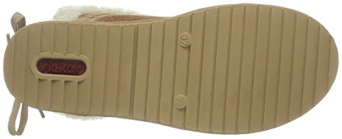 Rieker Y7873, Botas Efecto Arrugado Mujer, Marrón Antilope 20, 38 EU