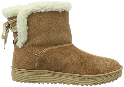 Rieker Y7873, Botas Efecto Arrugado Mujer, Marrón Antilope 20, 38 EU