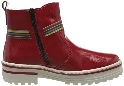 Rieker Z8190, Botas Estilo Chelsea Mujer, Rojo 33, 38 EU