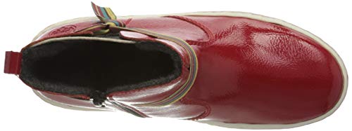 Rieker Z8190, Botas Estilo Chelsea Mujer, Rojo 33, 38 EU