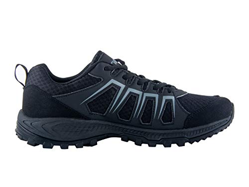riemot Zapatillas Deportivas para Hombre, Zapatos de Trail Running, Trekking, Senderismo, Montaña, Transpirables Sneakers Deportivas Casual Zapatos para Correr W-Black-7