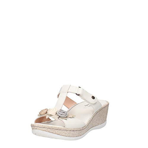 Riposella 6320 Sandalias Mujer Blanco 40