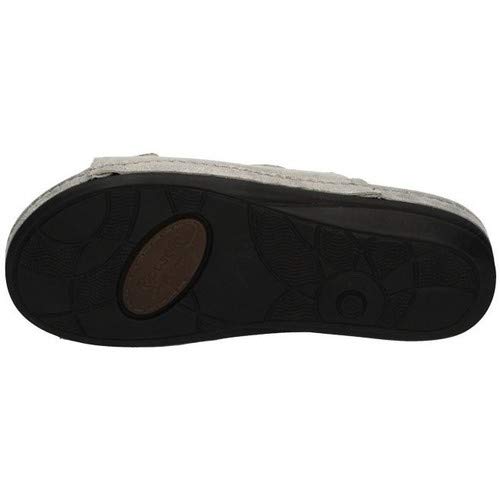 RIPOSELLA Zapatillas Sandalo Mujer 9511 Cuero Plata Original PE 2020