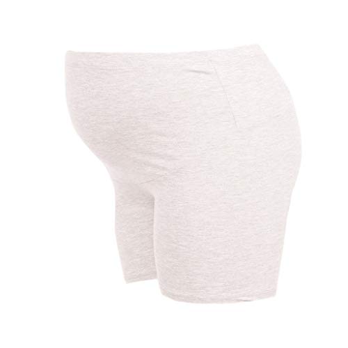 RISTHY 2 Piezas Bragas de Maternidad de Algodón Suave Embarazada Debajo de Las Bragas Pantalones Cortos de Cintura Alta Ropa Interior de Premamá