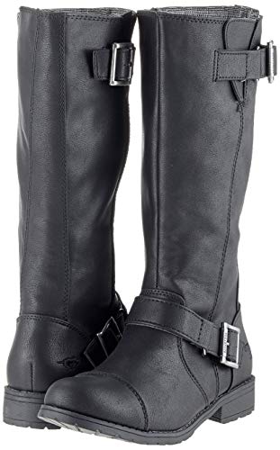 Rocket Dog Berry, Botas de Motorista Mujer, Lewis Negro, Numeric_38 EU