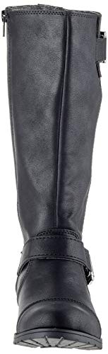 Rocket Dog Berry, Botas de Motorista Mujer, Lewis Negro, Numeric_38 EU