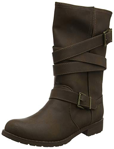 Rocket Dog Bruly, Botas de Motorista Mujer, Brown (Brown Graham Brown Graham), 38 EU