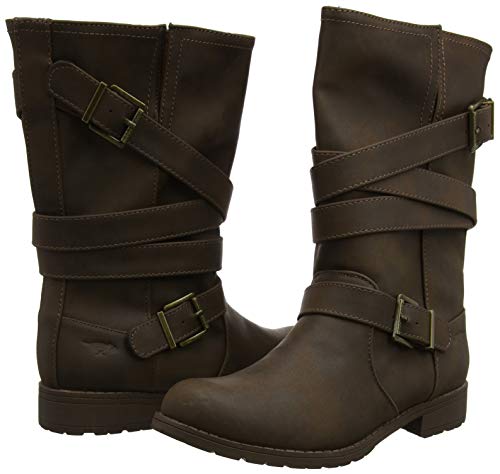 Rocket Dog Bruly, Botas de Motorista Mujer, Brown (Brown Graham Brown Graham), 40 EU