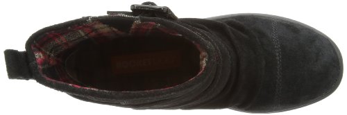 Rocket Dog Mint, Botas Planas Mujer, Negro-Noir (Suede Black), 39 EU