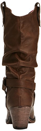 Rocket Dog Sidestep - Botas para mujer, Marrón (Chocolate), 37