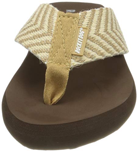 Rocket Dog Spotlight, Chanclas Mujer, Marrón (Fisher Natural C22), 38 EU