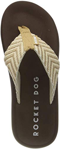 Rocket Dog Spotlight, Chanclas Mujer, Marrón (Fisher Natural C22), 38 EU