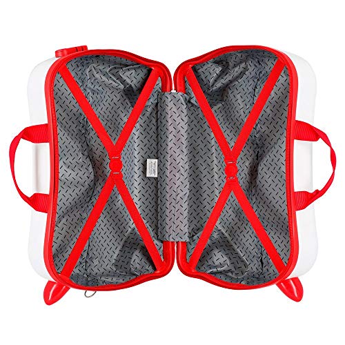 Roll Road Little Me Maleta Infantil Multicolor 50x38x20 cms Rígida ABS Cierre combinación 34L 2,1Kgs 4 Ruedas Equipaje de Mano