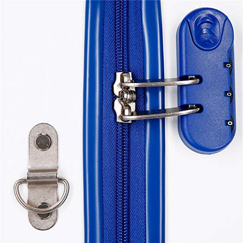 Roll Road Little Me Maleta Infantil Multicolor 50x38x20 cms Rígida ABS Cierre combinación 34L 2,1Kgs 4 Ruedas Equipaje de Mano