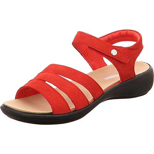 Romika Ibiza 111 Rose 1611 001 020 - Sandalias grandes para mujer, color Rojo, talla 44 EU