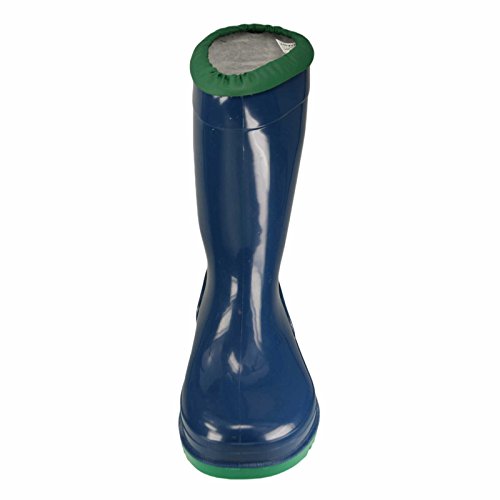 Romika Kadett 02002 - Botas de agua para niños, unisex, color Azul, talla 38