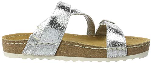 Romika Ontario 05, Sandalias de Gladiador Mujer, (Silber 750), 41 EU