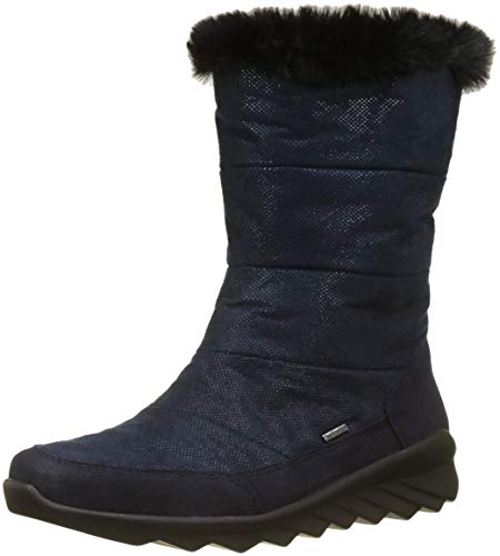 Romika Vegas 16, Botas Slouch Mujer, Azul (Ocean 530), 37 EU