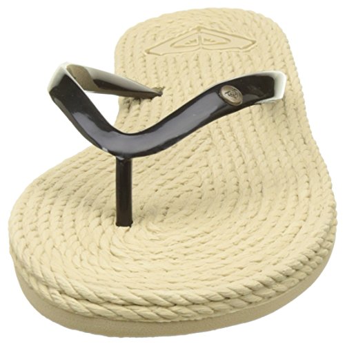 Roxy South Beach, Chanclas Mujer, Multicolor Black Blk, 36 EU