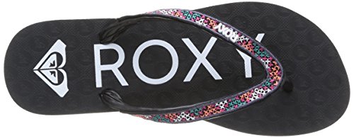 Roxy Stitch - Sandalias para Mujer, Color Negro, Talla 40