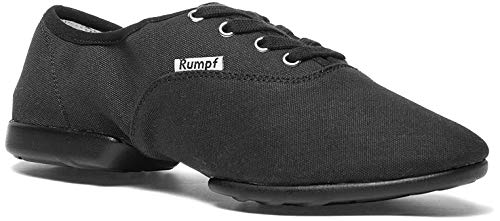 Rumpf Bee 1515 - Zapatillas deportivas de danza para danza de Hip Lindy Hop, color Negro, talla 37.5 EU