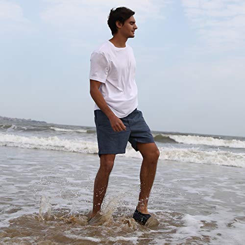 SAGUARO Hombre Mujer Zapatos de Agua Playa Escarpines Zapatillas de Deportes Acuáticos Buceo Surf Snorkel Yoga Piscina, Morado 36/37