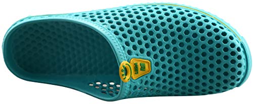SAGUARO Unisex Zapatillas de Playa Ahueca hacia Fuera Las Jardín Sandalias Zuecos Verano Antideslizante Ligeros Respirable,Etiqueta 37=36 EU Azul