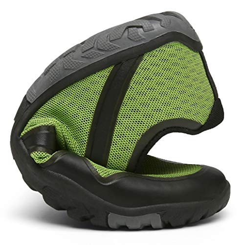 SAGUARO Zapatos Descalzo Hombre Mujer Calzado de Trail Running Antideslizante Zapatillas Deportes Ligero para Correr Fitness Gimnasio Asfalto Senderismo Caminar, 069 Verde, 41 EU