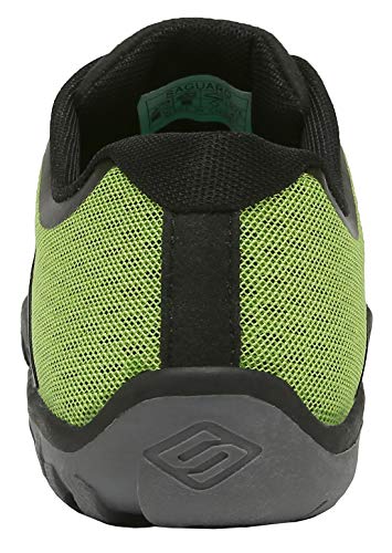 SAGUARO Zapatos Descalzo Hombre Mujer Calzado de Trail Running Antideslizante Zapatillas Deportes Ligero para Correr Fitness Gimnasio Asfalto Senderismo Caminar, 069 Verde, 41 EU
